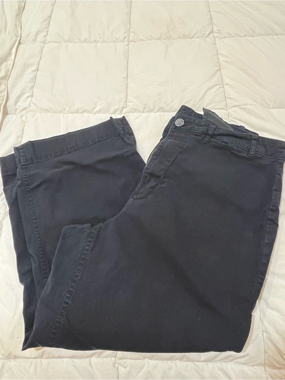 Old Navy Women's Black Ankle & Cropped Pants